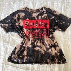 American eagle Coca-Cola acid wash t-shirt